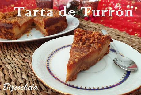 TARTA DE TURRON DE CACAHUETE TARTA DE TURRON DE CACAHUETE
