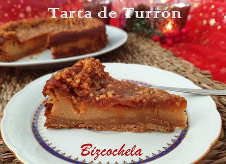 TARTA DE TURRON DE CACAHUETE TARTA DE TURRON DE CACAHUETE