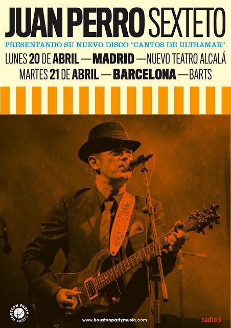 Juan Perro presenta nuevo disco en Madrid y Barcelona