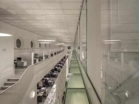 Rehabilitación de espacios en el Banco de España. Madrid