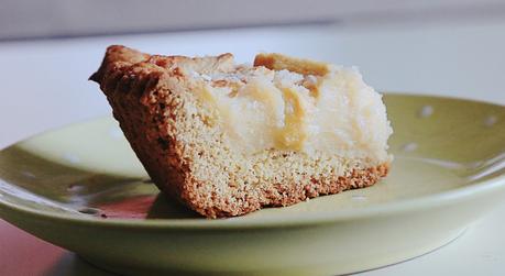 TARTA DE MANZANA CON CREMA DE COCO