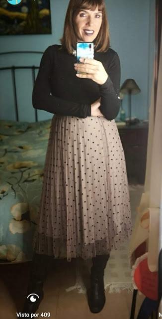 Historia de una falda...¡Reversible!