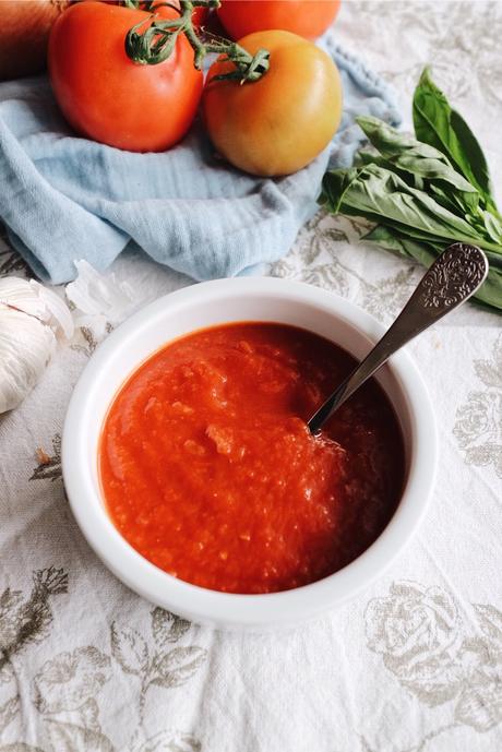 Cómo preparar salsa de tomate italiana en Thermomix