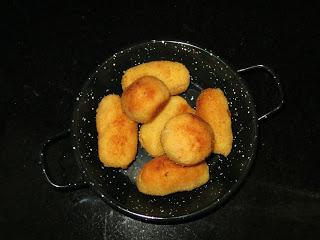 CROQUETAS DE QUESO CON MAMBO