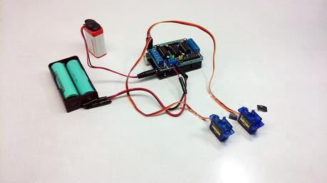 Control de Servomotores con Módulo L293D Control de Servomotores con Módulo L293D