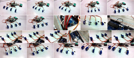 Intermedio 11: Servo motores SG90 controlados por Arduino a 9v.