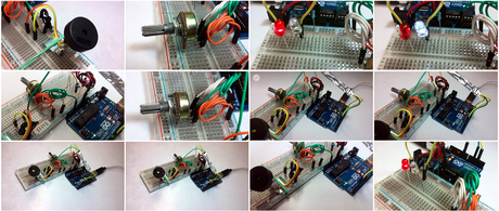 ARDUINO UNO Intermedio 08: Potenciómetro, Buzzer y Leds