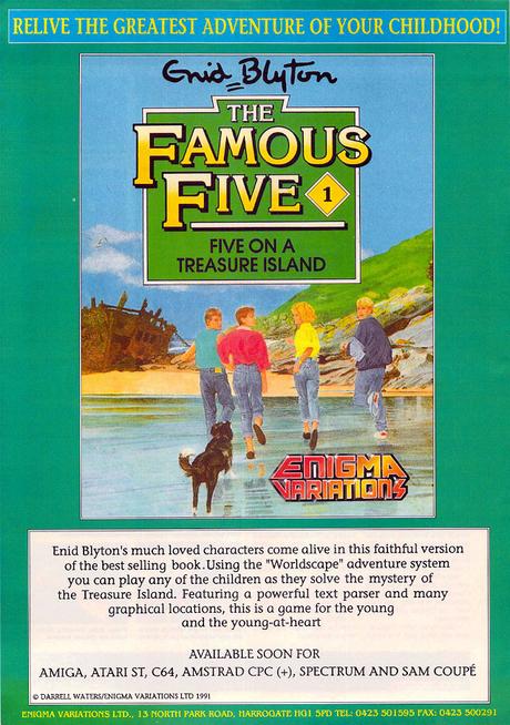 Entrevista a Chris Ainsley, creador de Adventuron Classroom Famous Five 1: Five on a Treasure Island