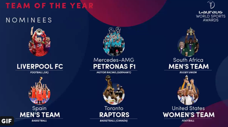 恭喜！伦纳德和猛龙携手入围世界体育大奖，而他又成了快船队史首人