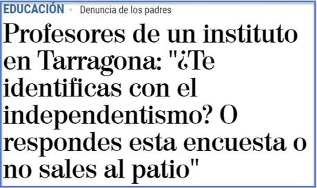 Instituto en Cataluña: 