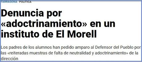 Instituto en Cataluña: 