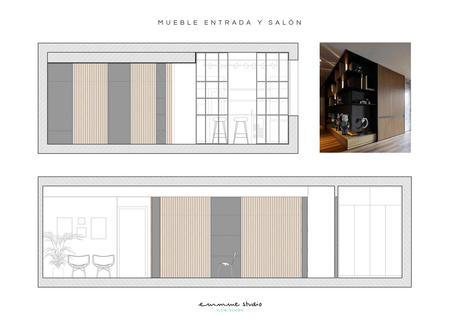 reforma integral madrid emmme studio Andrea y Echedey proyecto palilleria madera salon y entrada.jpg