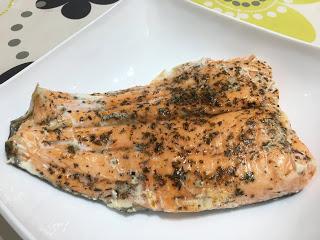 Salmón en papillote en Crock Pot
