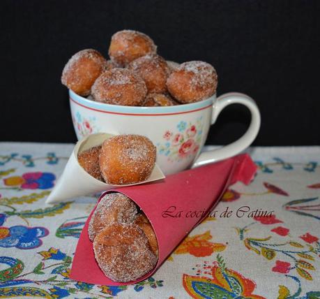 Buñuelos de viento de limón