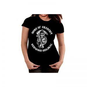 La Cultura Custom Camiseta mujer Gas Monkey Blood,sweat and beers