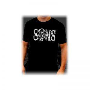 La Cultura Custom Camiseta Hijos de la anarquia hombre