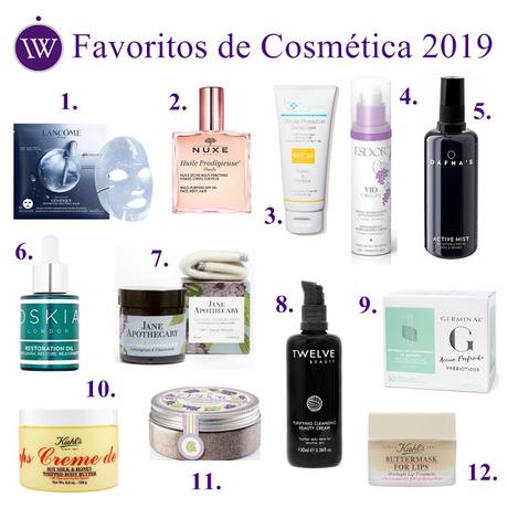 ♥ Mis Productos Favoritos de Cosmética de 2019 ♥ Mis Productos Favoritos de Cosmética de 2019