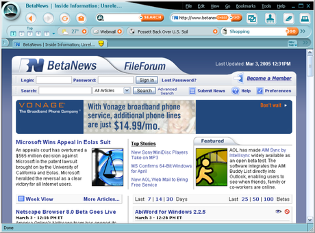 Netscape, el navegador favorito del internauta de los 90