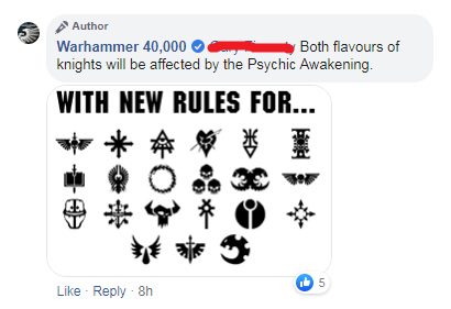 Que ha pasado son Lobos y Mechanicum? Error o algo mas?