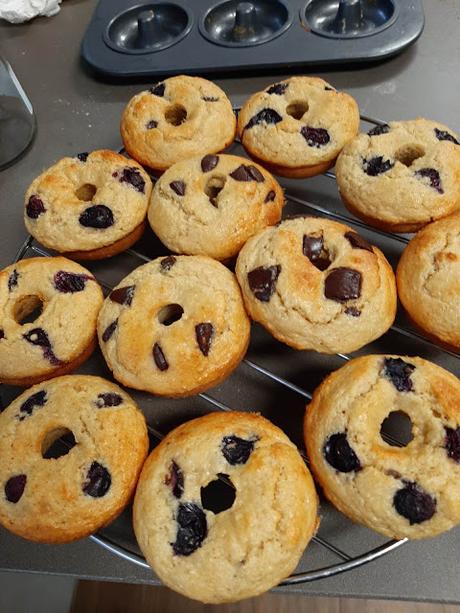 DONUTS DE ARÁNDANOS