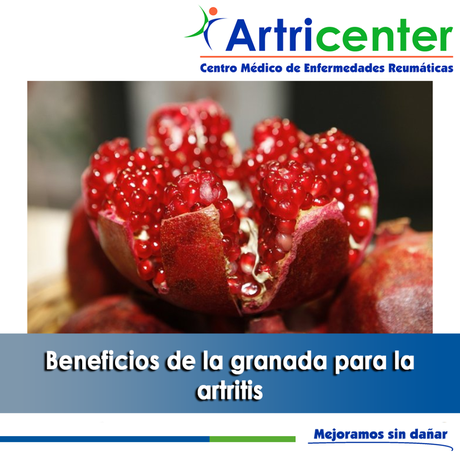 Artricenter: Beneficios de la granada para la artritis