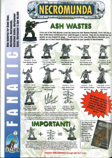 Un par de cosas rápidas sobre los Nómadas de Necromunda