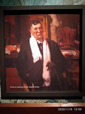 Pintores modernistas españoles, la Edad de Plata, Pérez Galdós