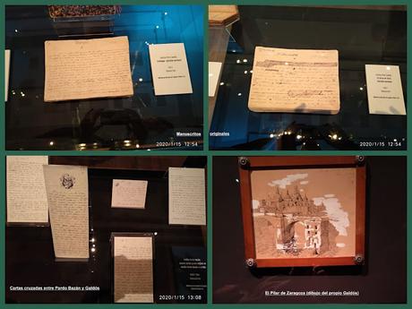 Centenario de Galdós, Biblioteca Nacional de España, manuscritos galdosianos originales 