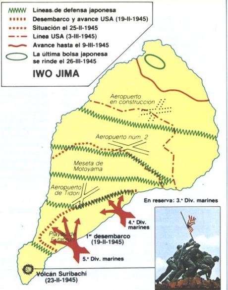II GUERRA MUNDIAL. CARRERA A TOKIO (III): IWO JIMA