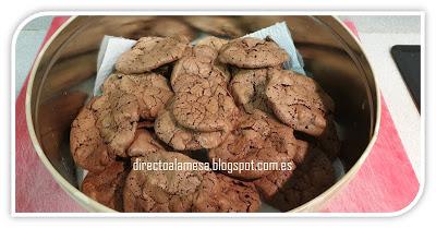 Galletas brownie