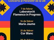 [Noticia] Carles Viarnès, Blanc, Maria Jaume LaboratoriA Flamenco Progress cartel quinto aniversario Vespres D'Hivern