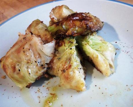 Rollitos de repollo rellenos al horno - Involtini di verza ripieni al forno - Cabbage rolls