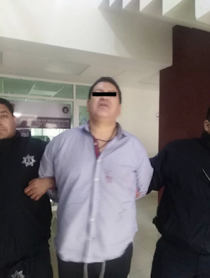 EN DOS ACCIONES DISTINAS, POLICÍAS DE TEXCOCO ASEGURARÓN A DOS SUJETOS POR LESIONES A MUJERES