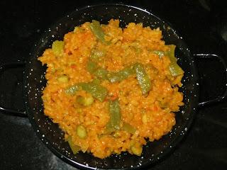 ARROZ DE VERDURAS CON MAMBO