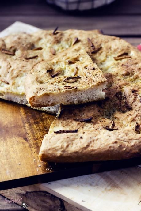 Focaccia sin Amasado