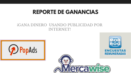 Reporte de Ganancias por Internet: Gana dinero por Internet