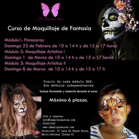 CURSO DE MAQUILLAJE DE FANTASÍA