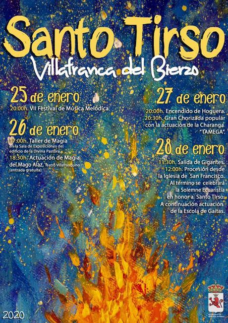 Santo Tirso 2020 en Villafranca del Bierzo