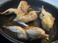 Dorando las codornices Dorando las codornices.