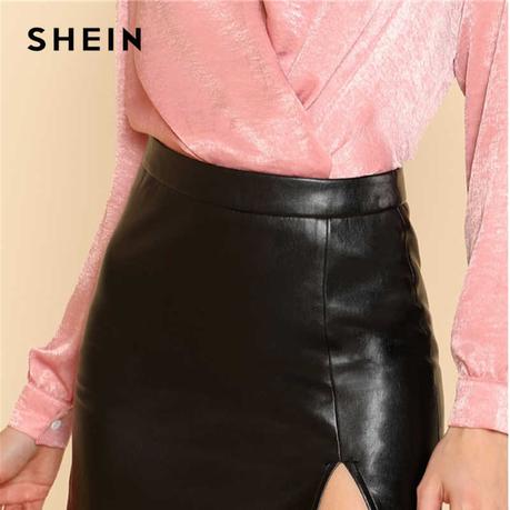 Shein Falda Negra - Paperblog