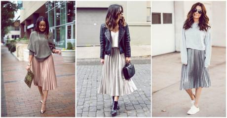 Faldas De Moda Otono Invierno 2017