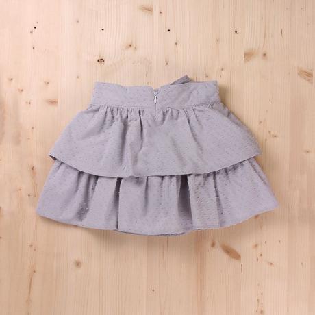Falda Tablas Gris Nina