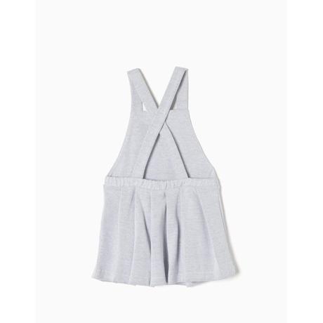 Falda Tablas Gris Nina