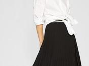 Falda Plisada Botones Stradivarius