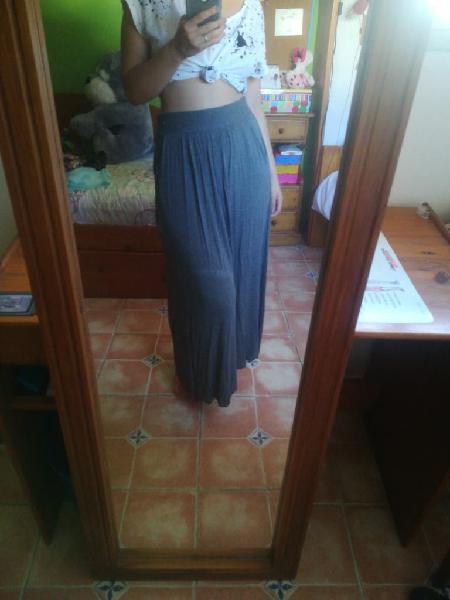 Falda Plisada Botones Stradivarius