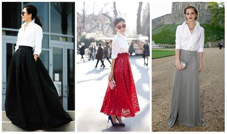 Falda Larga Ceremonia