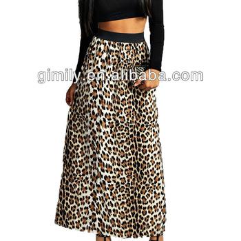 Falda Animal Print Leopardo