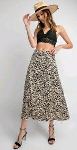 Falda Animal Print Leopardo