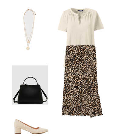 Falda Animal Print Leopardo