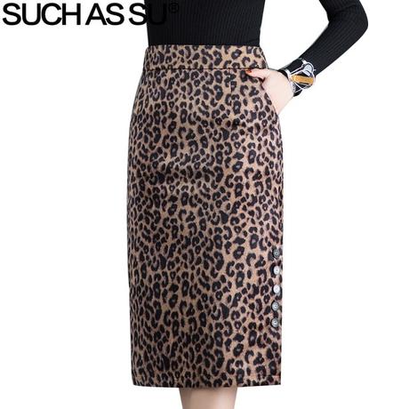 Falda Animal Print Leopardo